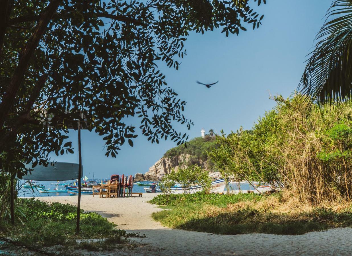 Nomad Beach House Hotel Puerto Escondido  Ngoại thất bức ảnh
