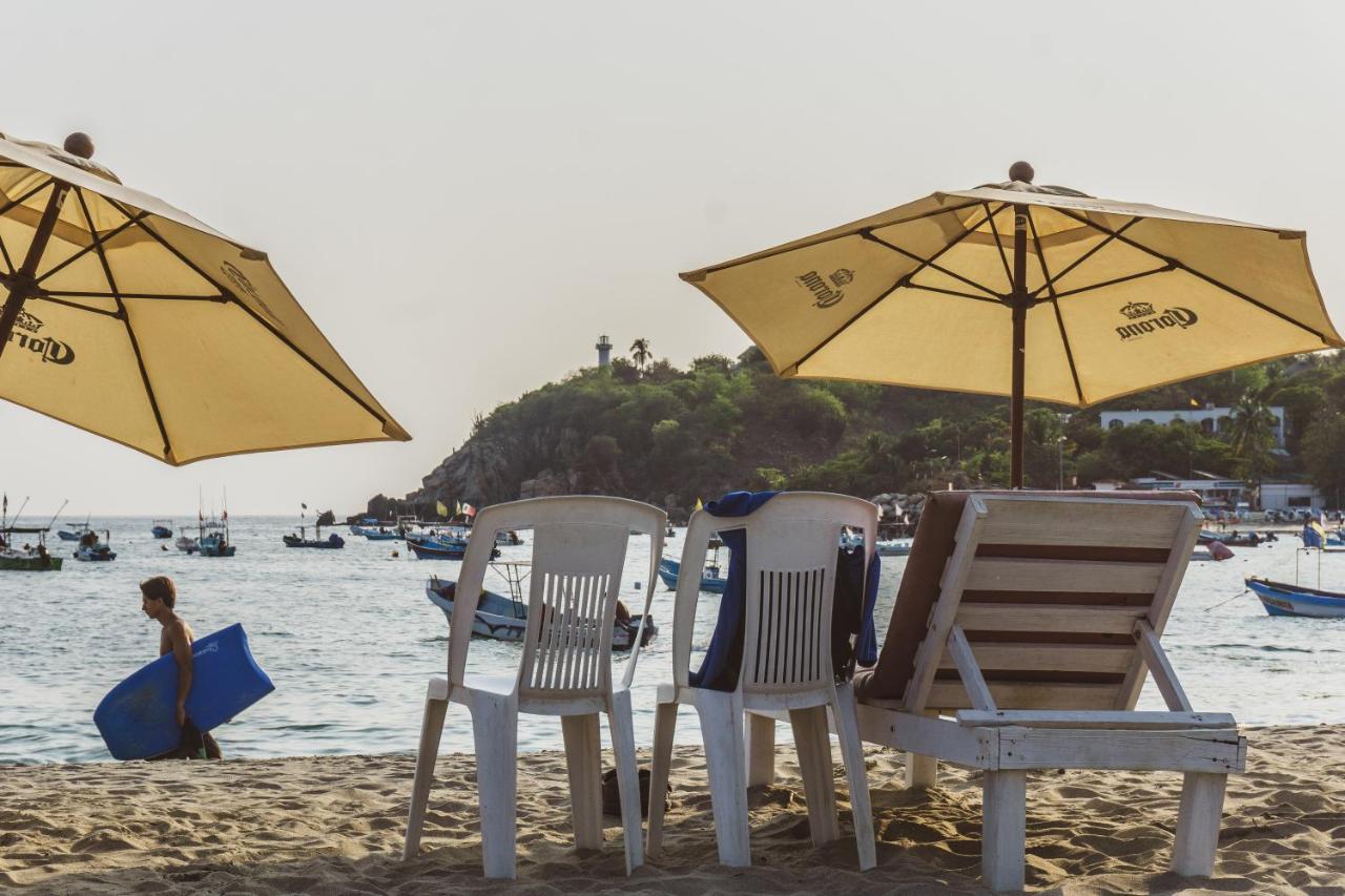 Nomad Beach House Hotel Puerto Escondido  Ngoại thất bức ảnh